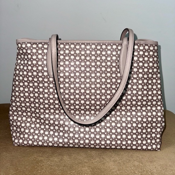 EUC Kate Spade Link Tote - Beige - Picture 5 of 14